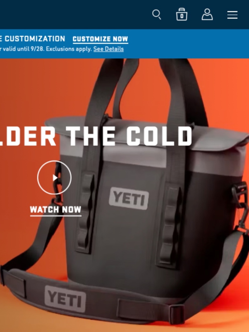 YETI® HOPPER 30 SHOULDER CARRY SOFT COOLER - Picture 9 of 14